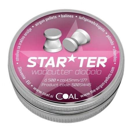 Metki COAL Starter 4.5 / .177 - ploščati