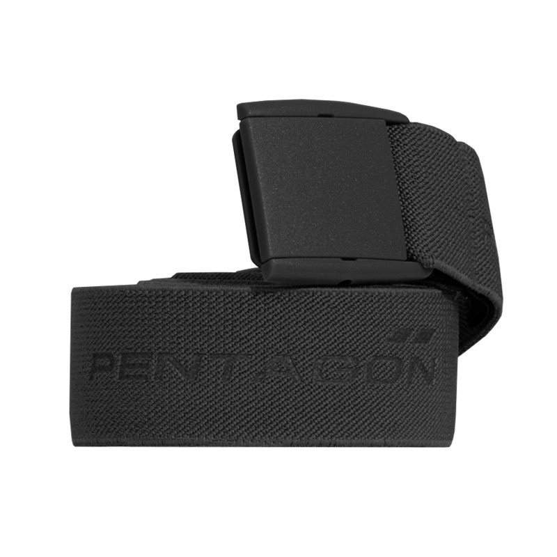 Pas elastični Pentagon Hemantas 3 cm Črn