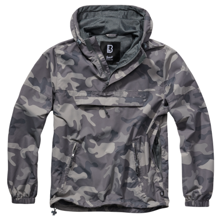 Jakna Summer Windbreaker Grey Camo