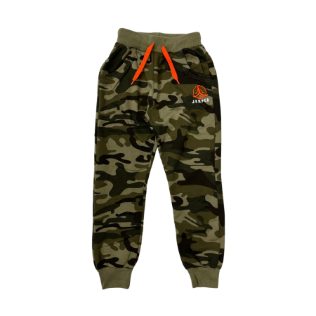 Otroške hlače army Jumper oranžna fluo 8-16 let