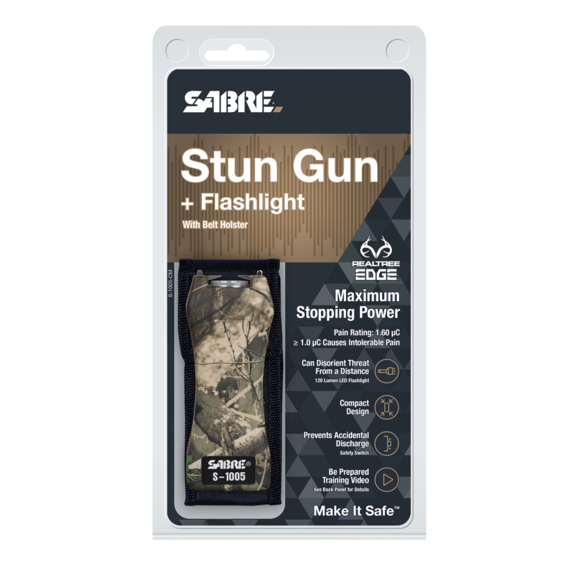 Paralizator Sabre Stun Gun 2v1 Camo