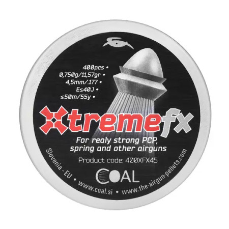Metki Coal Xtreme 400 HT 4.5mm / .177 - okrogli
