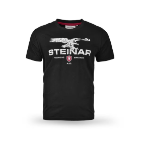 Kratka majica Thor Steinar Lykke Črna