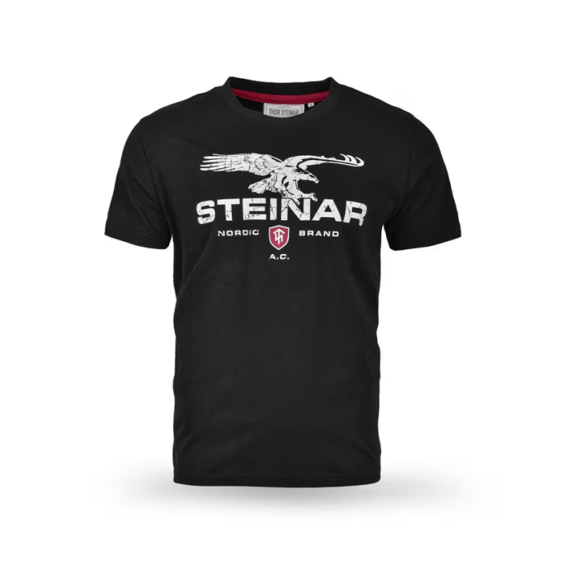 Kratka majica Thor Steinar Lykke Črna