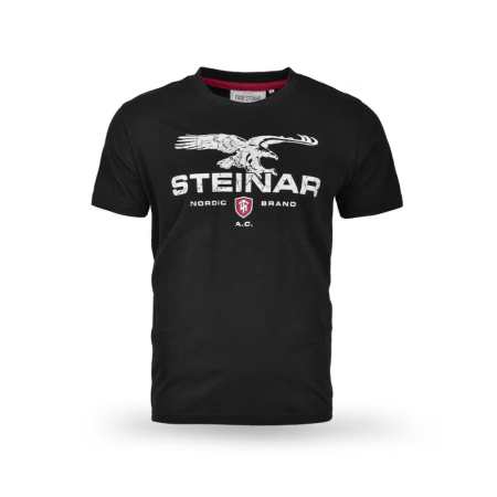 Kratka majica Thor Steinar Lykke Črna
