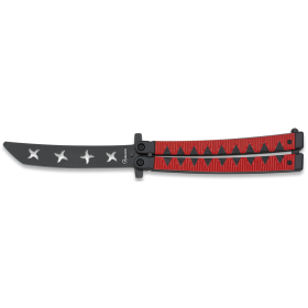 Trening nož Butterfly Red ninja 02287