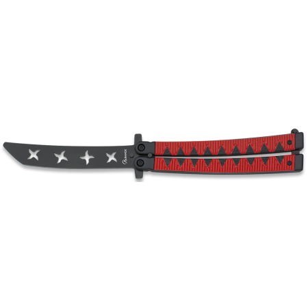 Trening nož Butterfly Red ninja 02287