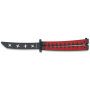 Trening nož Butterfly Red ninja 02287