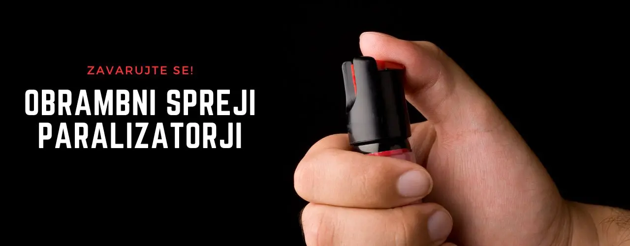 obrambni spreji paralizatorji